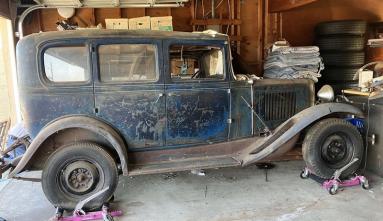 Marumoto family's 1931 Chevrolet Special sedan